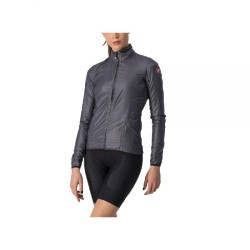 CHAQUETA CASTELLI – ARIA SHELL PARA MUJER – EXTRA CHICA – GRIS OSCURO