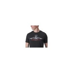 T-SHIRT CASTELLI – ARMANDO – GRANDE – NEGRO