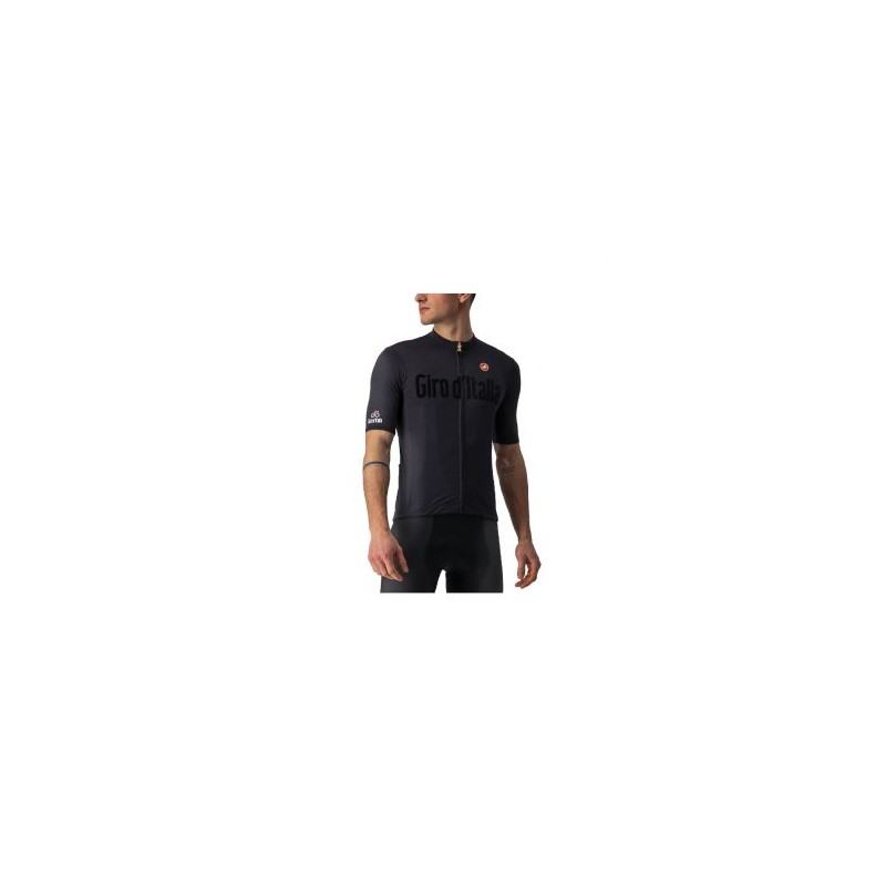 JERSEY CASTELLI HERITAGE MAGLIA NERA GIRO 2023 – NEGRO – CHICA