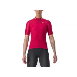 JERSEY CASTELLI PEZZI PARA MUJER – CHICA – ROJO PERSIAN
