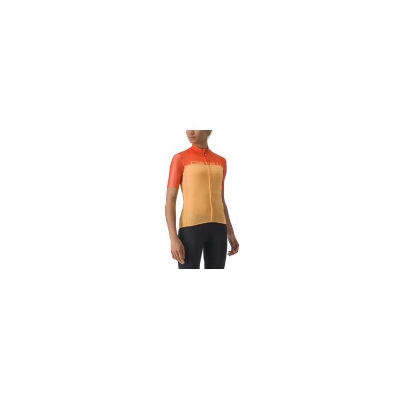 JERSEY CASTELLI VELOCISSIMA PARA MUJER – CHICA – NARANJA