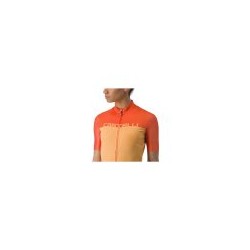 JERSEY CASTELLI VELOCISSIMA PARA MUJER – MEDIANA – NARANJA