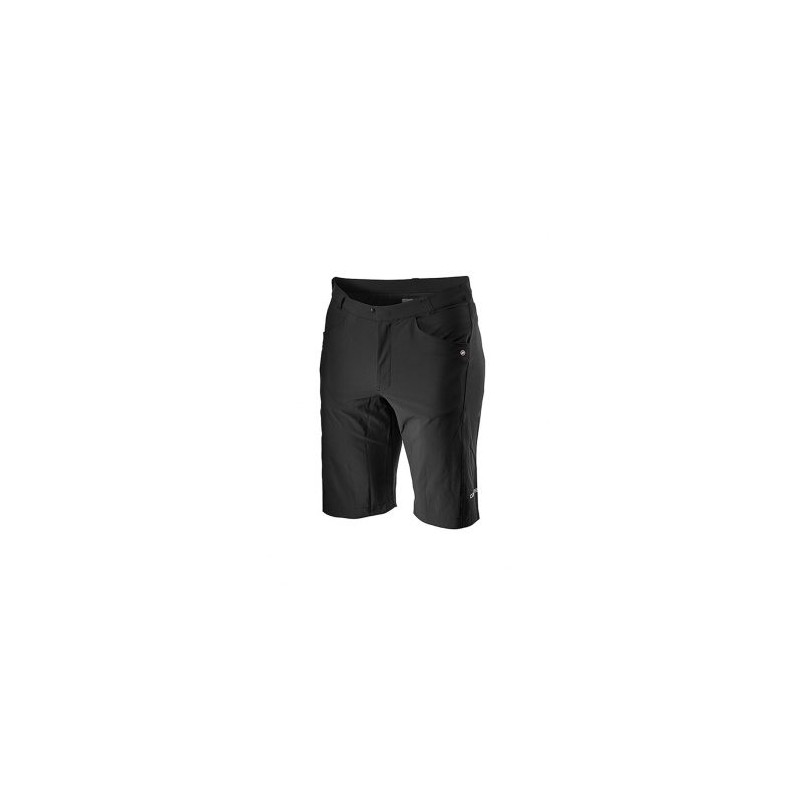 SHORT CASTELLI UNLIMITED – BAGGY – GRANDE – NEGRO