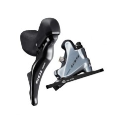 KIT FRENO DE DISCO HIDRÁULICO DELANTERO 105 BR-R7070 Y PALANCA DE CAMBIO IZQUIERDO ST-R7020 CON PLT DE 1000MM