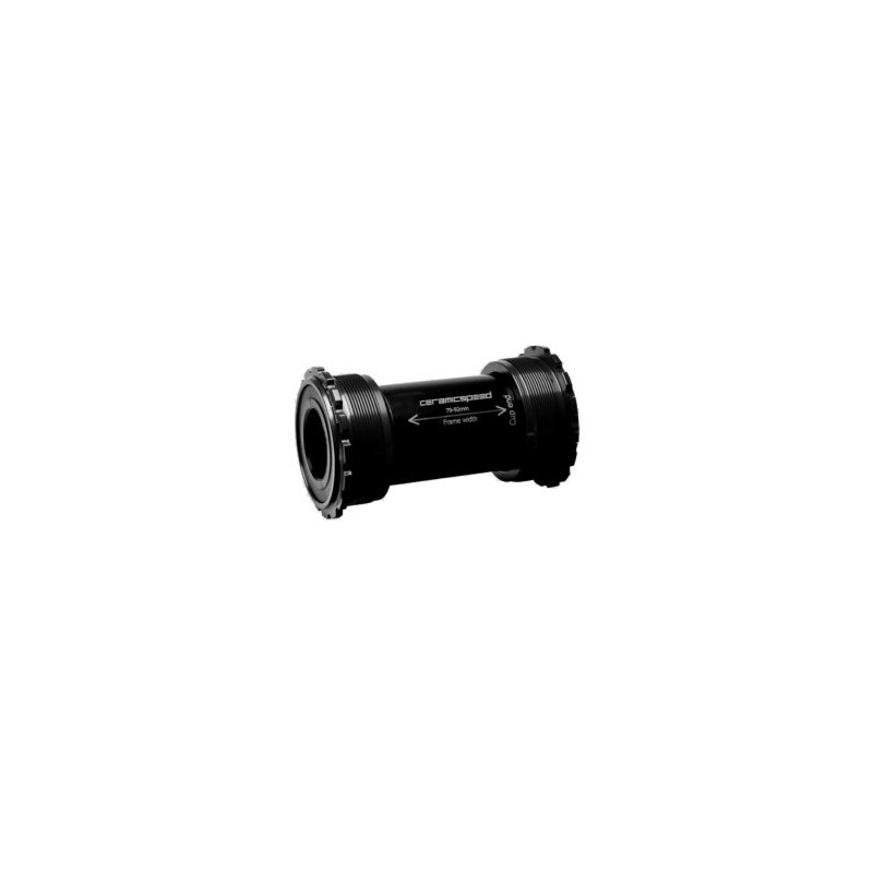 CAJA DE CENTRO (BOTTOM BRACKET) T45 SHIMANO – NEGRO CON RECUBRIMIENTO