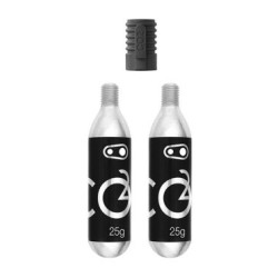 CARTUCHOS CO2 DE 25G (2 UNIDADES) CON CABEZA KLIC