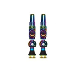MUC-OFF – KIT VALVULAS TUBELESS BIG BORE LITE CHICA – IRIDISCENTE