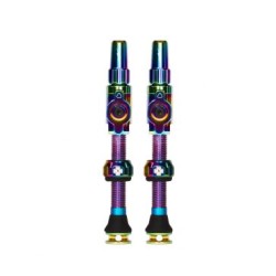 MUC-OFF – KIT VALVULAS TUBELESS BIG BORE LITE GRANDE – IRIDISCENTE