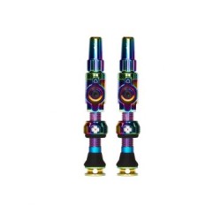 MUC-OFF – KIT VALVULAS TUBELESS BIG BORE LITE MEDIANA – IRIDISCENTE